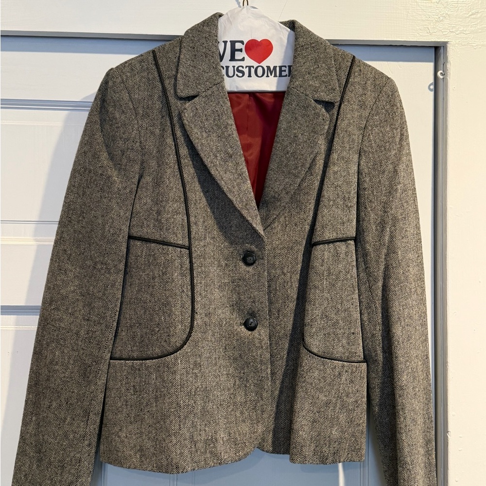 Sharagano Tweed Pantsuit